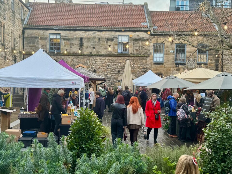 Blackfriars Christmas market Blackfriars Christmas market, Newcastle